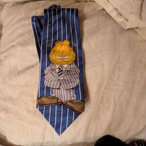 Vintage Garfield Pinstripe Tie